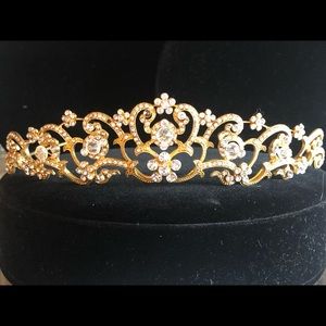 Gold tiara